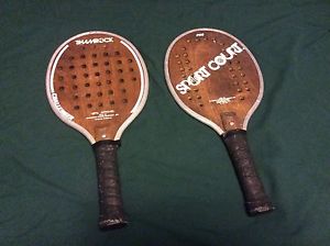 Shamrock Challenger Wood Paddles Vintage