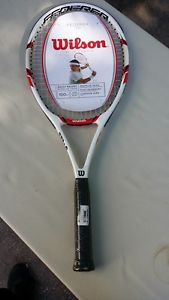 Wilson Federer 100 Pre-Strung Tennis Racquet 4-3/8