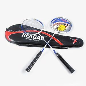Two Durable Speed Badminton Racket Racquet With Carry Bag - Hi Quality