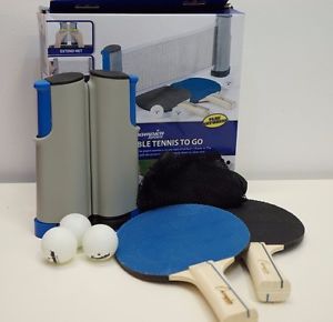 Champion Sports Anywhere Table Tennis To Go Set