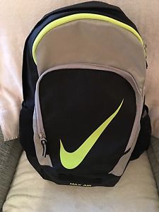 Nike Max Air Court Tech Tennis Backpack Black Yellow Silver