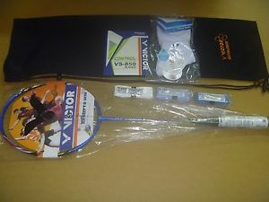 VICTOR HX-AIR 4U badminton racket + string + sock free shipping HYPERNANO X AIR