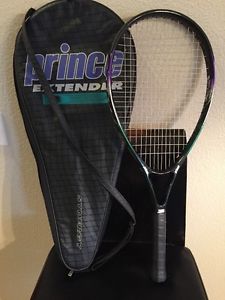 PRINCE EXTENDER SYNERGY TENNIS RACQUET 4-3/8 GRIP NO. 3 WITH CASE