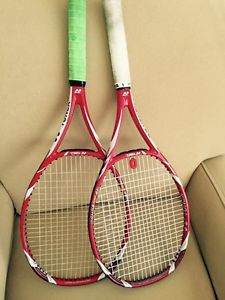 2 Yonex VCORE Tour 97 head 310 grams 4 3/8 Preowned Great Condition