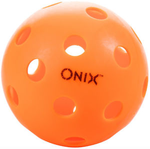 Pickleball Marketplace - Onix Pure Pickleball INDOOR Balls - 6 pack - Orange