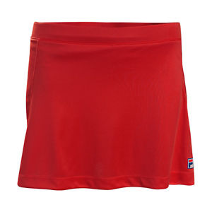 Fila Mujer Tenis Falda Shiva rojo