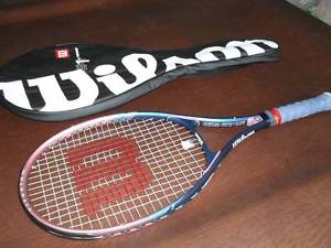 Wilson Hope Titanium Tennis Racquet with Bag 4 1/4 Grip  L2 - Great Condition