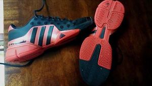 Mens Adidas Barricade Size 7.5 Black/Orange