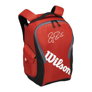 Wilson Bolso de tenis Equipo De Federer III Mochila rojo