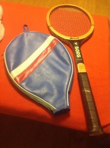 Vtg Bancroft Bjorn Borg Personal Wood Tennis Racquet