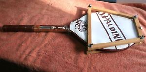 SPALDING WCT Impact 500 World Championship Tennis Racquet, w/cover/press 4 3/8