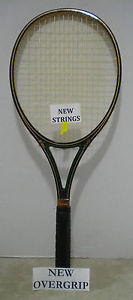 Prince Woody 110 Tennis Racquet Racket 4 1/2 - NEW STRINGS/OV.GRIP
