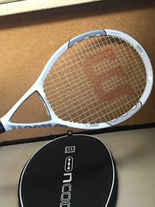 Wilson N1 NCODE 115  4 1/4 Oversize Tennis Racket with Cover