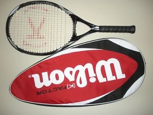 WILSON K-FACTOR K-ONE FX OS 122  K-1 TENNIS RACQUET 4 3/8  27.5