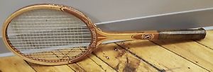 Vintage Spalding Natural Specialist Frame Tennis Raquet HandCrafted in Belgium