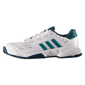Men's Adidas Barricade Court 2 White Athletic Shoe Tennis Sneaker AF6782 Sz 9-13