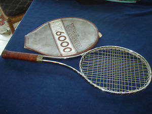 Vintage Wilson TX 6000 Tennis Racquet