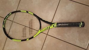 Babolat Pure Aero 2016 Racket - Nadal Tennis Racquet 4 3/8 Plastic on Handle NEW