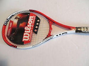 Wilson Federer 110 Adult Tennis Racquet without Cover 4 3/8
