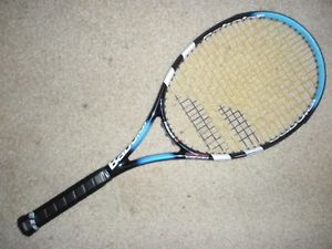 BABOLAT PURE DRIVE TEAM PLUS  + TENNIS RACQUET GRIP-4 1/2