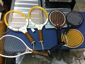 6 Rackets International Racquetball Association/ Eagle leach/  Goodwin & more