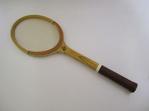 SLAZENGER Professional Wooden Tennis Racquet 4 5/8 Light Made In England