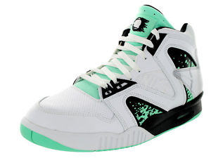 Nike Men's Air Tech Challenge Hybird Qs White/Green Glow/Wolf Grey/Ice Tennis