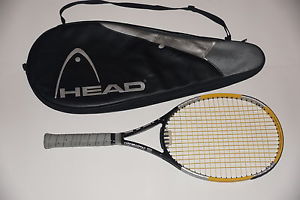 Head LiquidMetal 2 Tennis Racket Racquet 4 1/2 -4 Grip Oversized S2 Padded Case