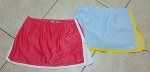 Lot 2 Women's Nike Dri-Fit Tennis Running Skirt/Skort/Shorts SZ M