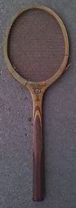 Tennis Racquet Gold Crescent Trio Hollander Hardwood 7Ply 46-21