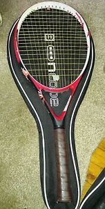 Wilson ncode W2 Spicy Ruby Racquet 4 1/8. L1.