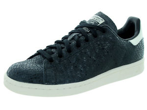 Adidas Women's Stan Smith W Originals Black/Black/White Casual Shoe 10 Women Us
