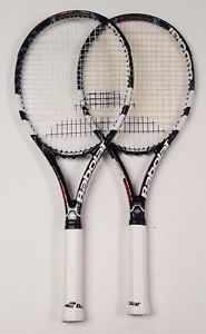 Babolat Pure Drive GT LOT OF 2 Tennis Racquet Used 4 1/2 Free USA Shipping