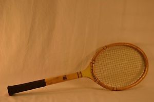 Vintage Ken-Wel Wooden Tennis Racket Raquet Vantage Model
