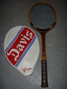 Vintage Davis Imperial DELUXE Wood Tennis Racket LIGHTLY USED VERY NICE