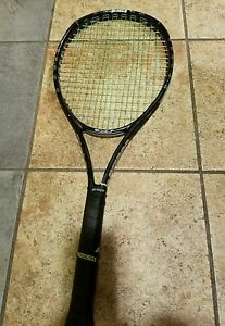 Prince black 100 tennis racket