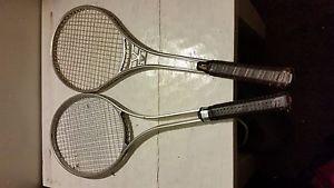 Two Aluminum Tennis Racquets **Mixed Lot**