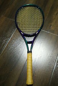 Prince Precision Graphite 640 Midplus 4 3/8 - 95 sq in Headsize - Leather Grip