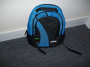Prince Club Backpack Black and Blue Tennis Bag - New with Tags