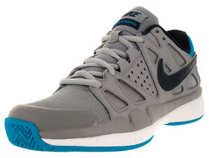 Nike Men's Air Vapor Advantage Stealth/Obsidian/White/Pht Bl Tennis Shoe 10.5