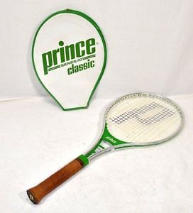 Vintage PRINCE CLASSIC Tennis Racquet With Cover • 4 1/2