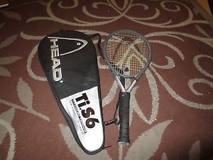 Head TI.S6 Used Tennis Racquets.   W/ bag 4 1/4 Extremely clean Mint!!!