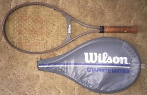 Vintage Wilson American Ace Jr. Midsize Tennis Racquet 4