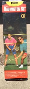 New in box Franklin Competition series 4 player badminton set.