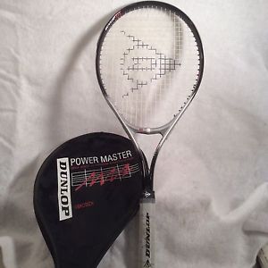 DUNLOP TENNIS RACQUET 105 POWER MASTER 105 RACKET 4 1/2 Grip