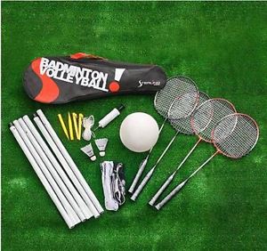 Sterling Sports Badminton/Volleyball Combo Set