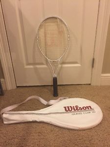 Wilson Graphite Comp 110 Tennis Racquet with Case (4 5/8