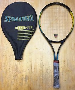 Spalding World Pro Oversize Tennis Racquet 4 1/2 (WITH Case)