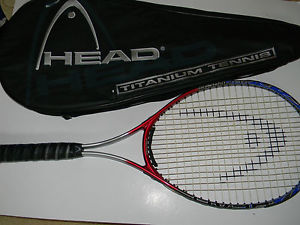 Head Ti Conquest Titanium Supersize Tennis Racquet 4 3/8