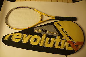 Fischer Revolution gds 700 Titanium Tennis Racquet RUL 3: 4 3/8 Big Spot, 105
